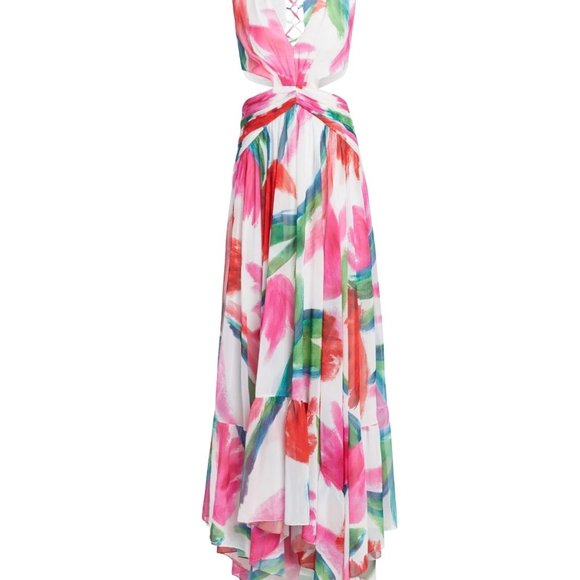 Patbo allegro -cut out maxi dress -size 4 - Picture 2 of 4